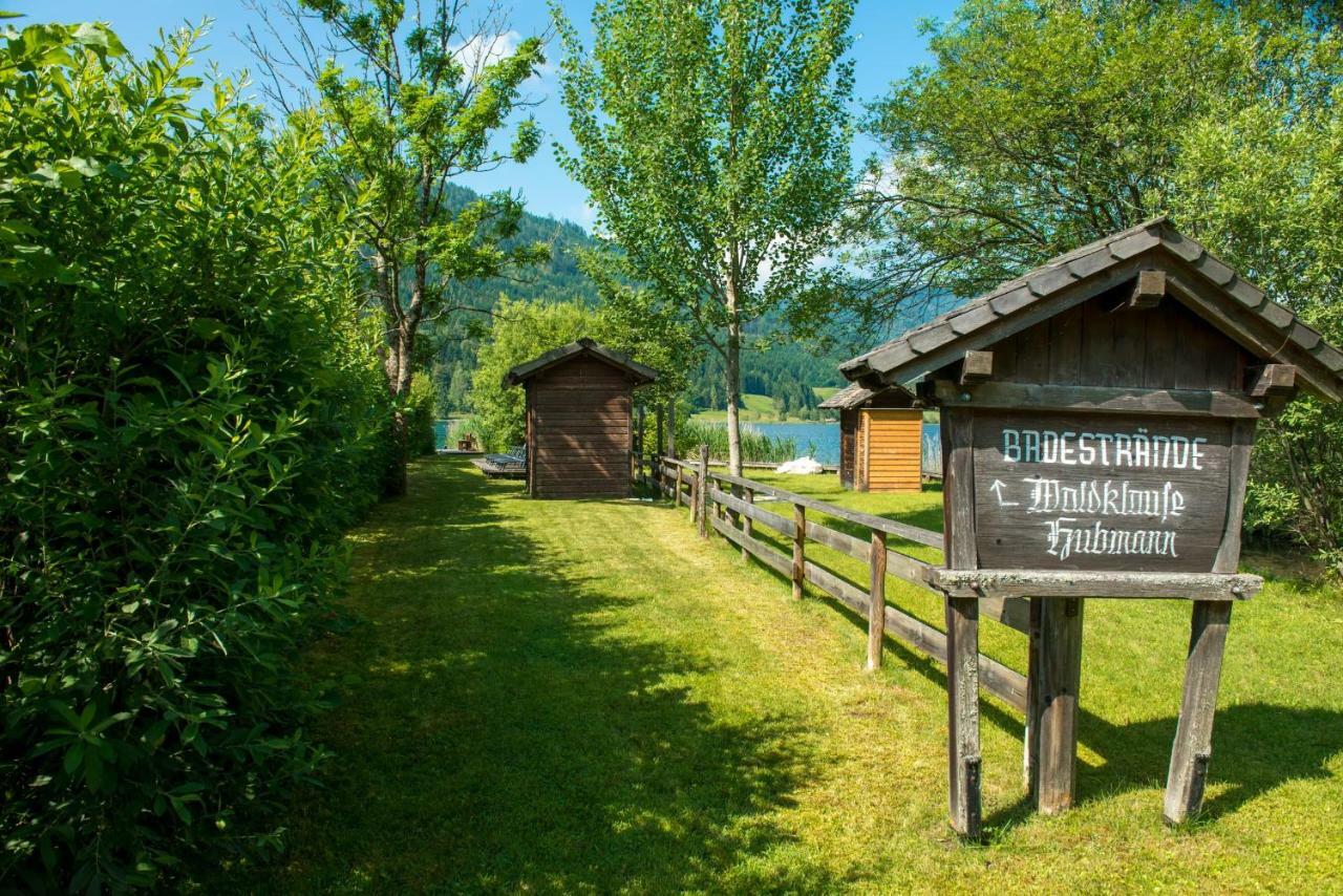 Hotel Haus Waldklause Techendorf Esterno foto
